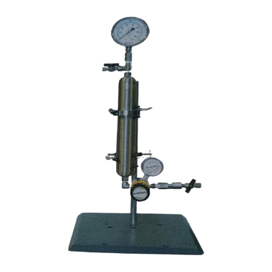 High pressure gas burettes